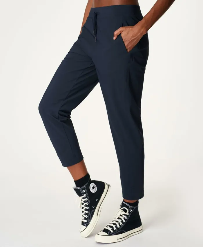 Women Explorer Trousers Navy Blue Sweaty Betty Trousers