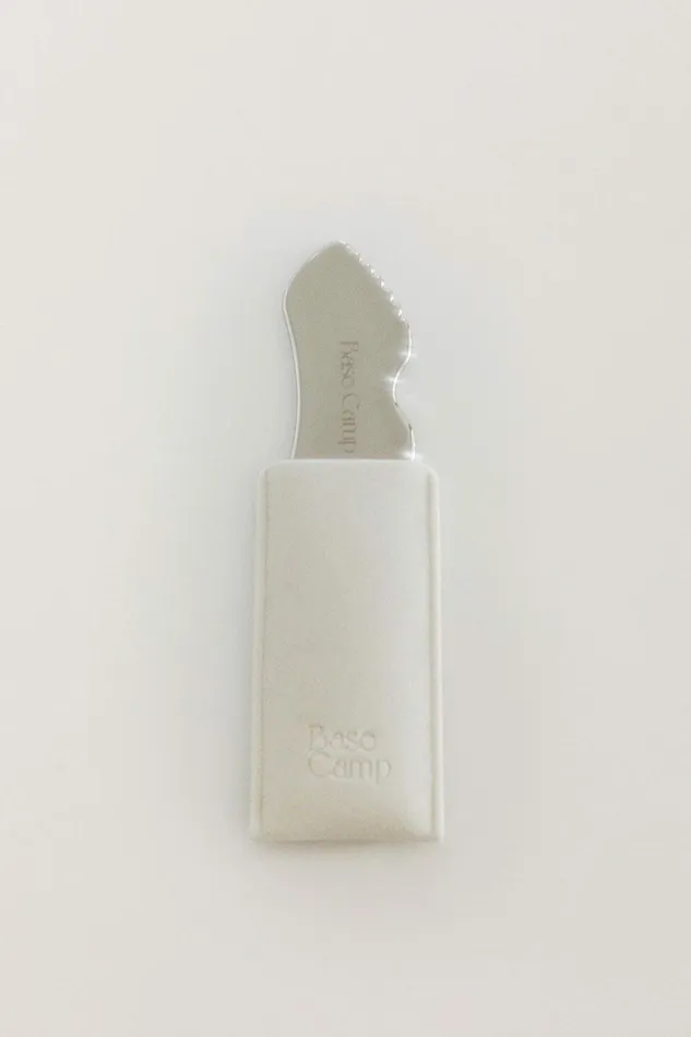Women Faithfull The Brand Accessories Base Camp Beauty Gua Sha Lifting Tool Stainless Steel 8211 Faithfull The Brand