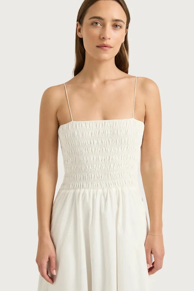 Women Faithfull The Brand Dresses Antoine Maxi Dress White