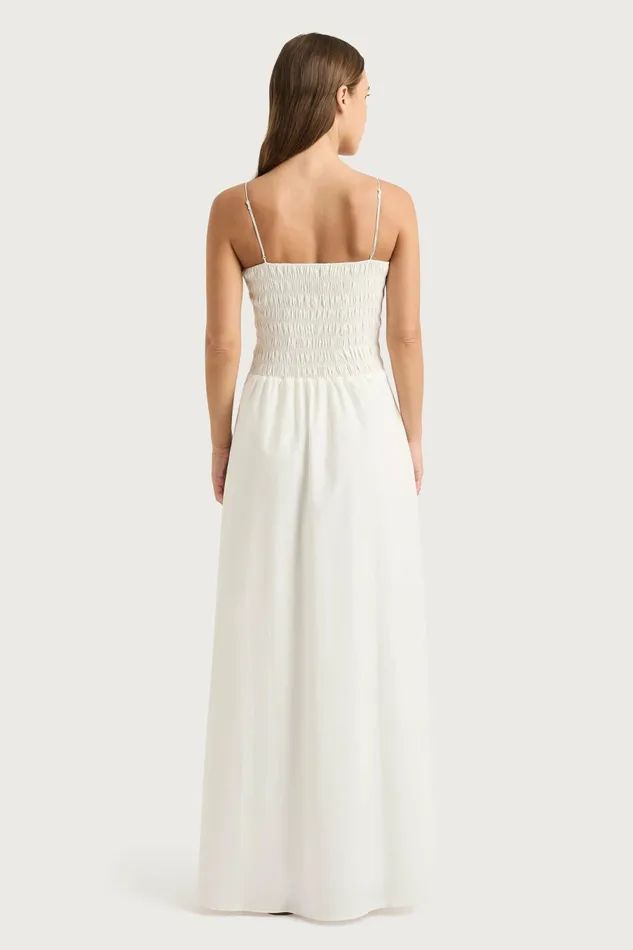 Women Faithfull The Brand Dresses Antoine Maxi Dress White