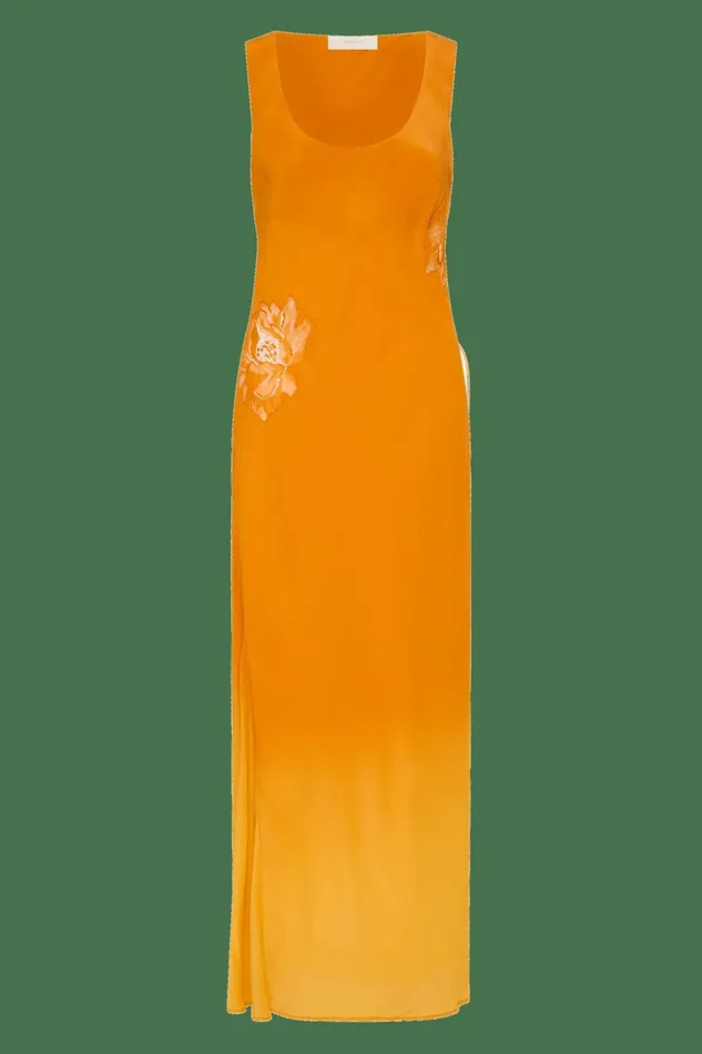 Women Faithfull The Brand Dresses Biarritz Tank Maxi Dress Terracotta Ombre