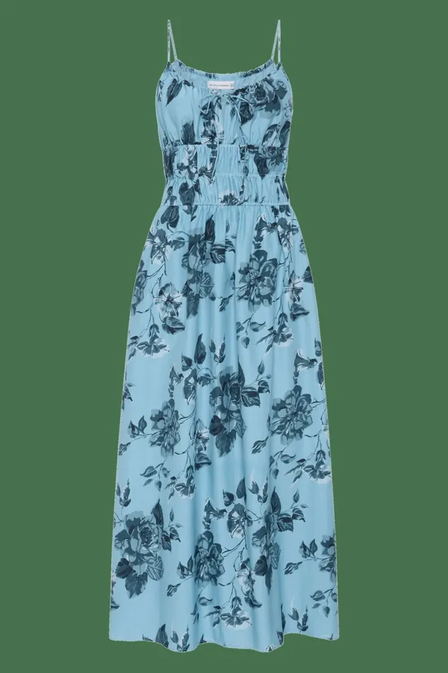 Women Faithfull The Brand Dresses Carinna Midi Dress Cierra Floral 8211 Faithfull The Brand