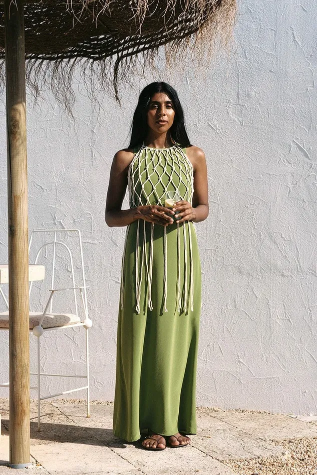 Women Faithfull The Brand Dresses Esposende Midi Dress Palm Green 8211 Faithfull The Brand Women Faithfull The Brand Dresses Esposende Midi Dress Palm Green 8211 Faithfull The Brand