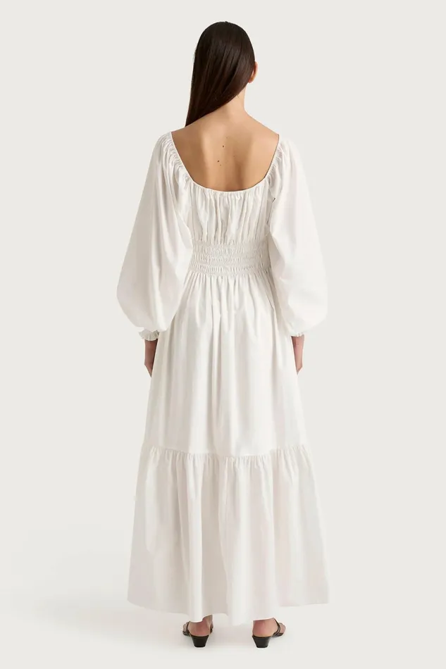 Women Faithfull The Brand Dresses Fleur Maxi Dress White