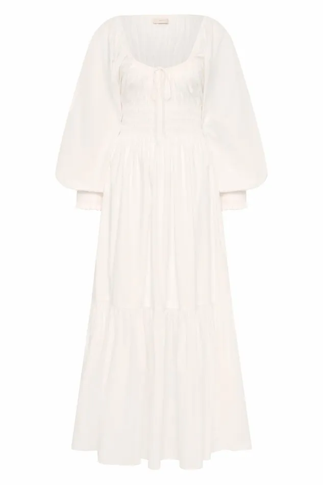 Women Faithfull The Brand Dresses Fleur Maxi Dress White