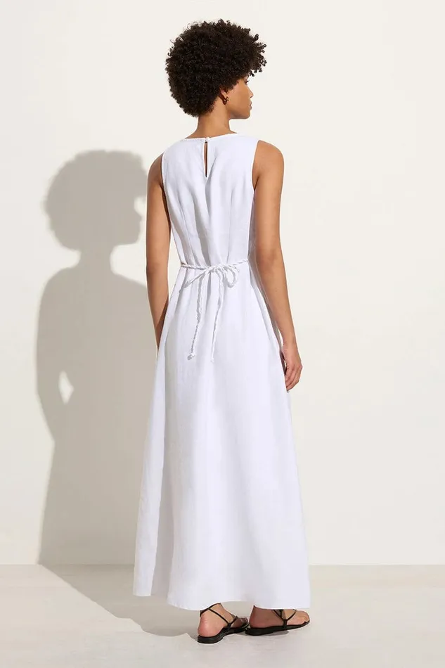 Women Faithfull The Brand Dresses Nahna Maxi Dress White 8211 Faithfull The Brand