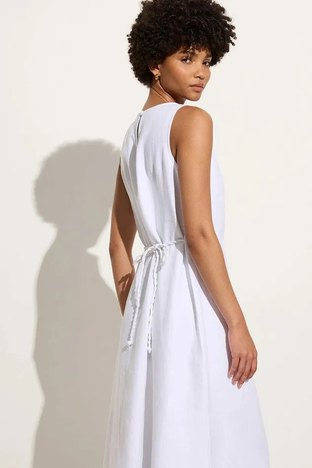 Women Faithfull The Brand Dresses Nahna Maxi Dress White 8211 Faithfull The Brand
