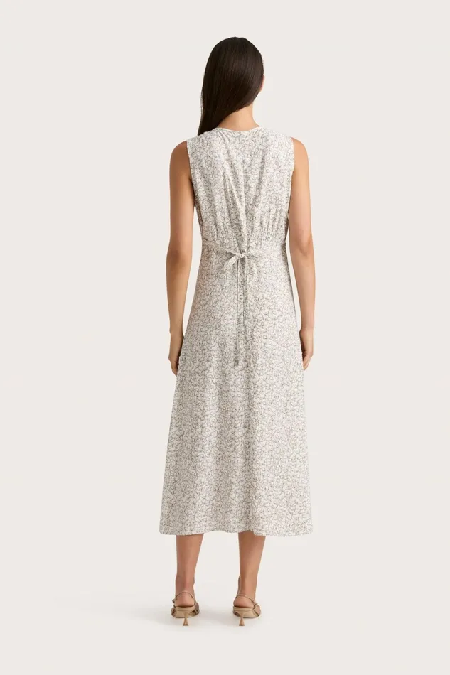 Women Faithfull The Brand Dresses Oceane Midi Dress Calla Umber