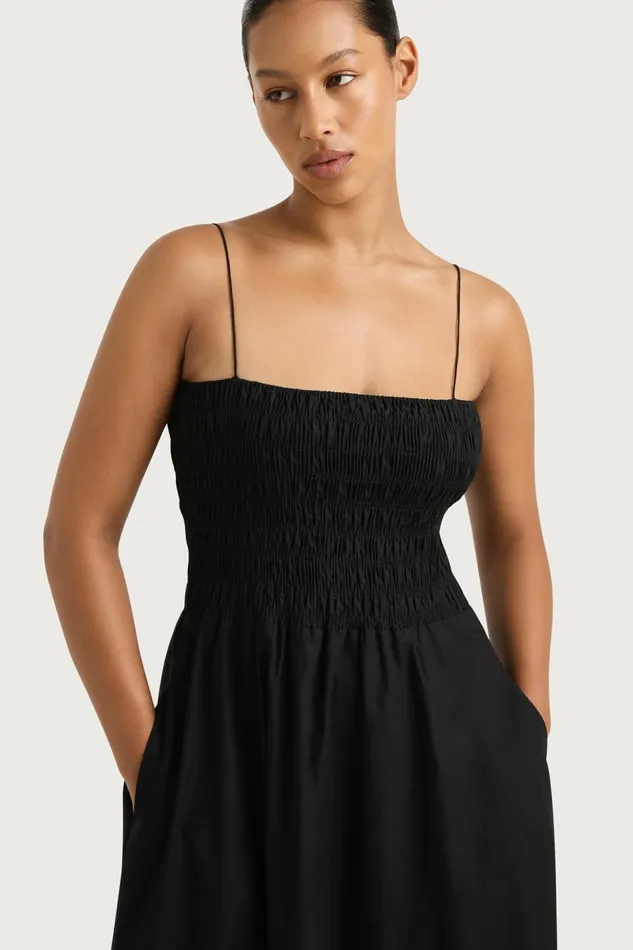 Women Faithfull The Brand Maxi Dresses Antoine Maxi Dress Black
