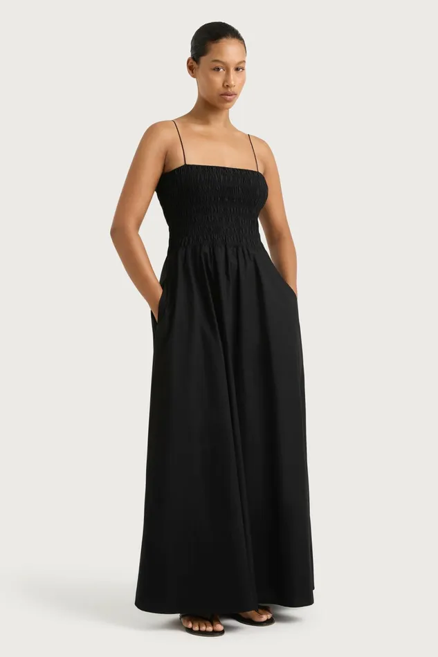 Women Faithfull The Brand Maxi Dresses Antoine Maxi Dress Black