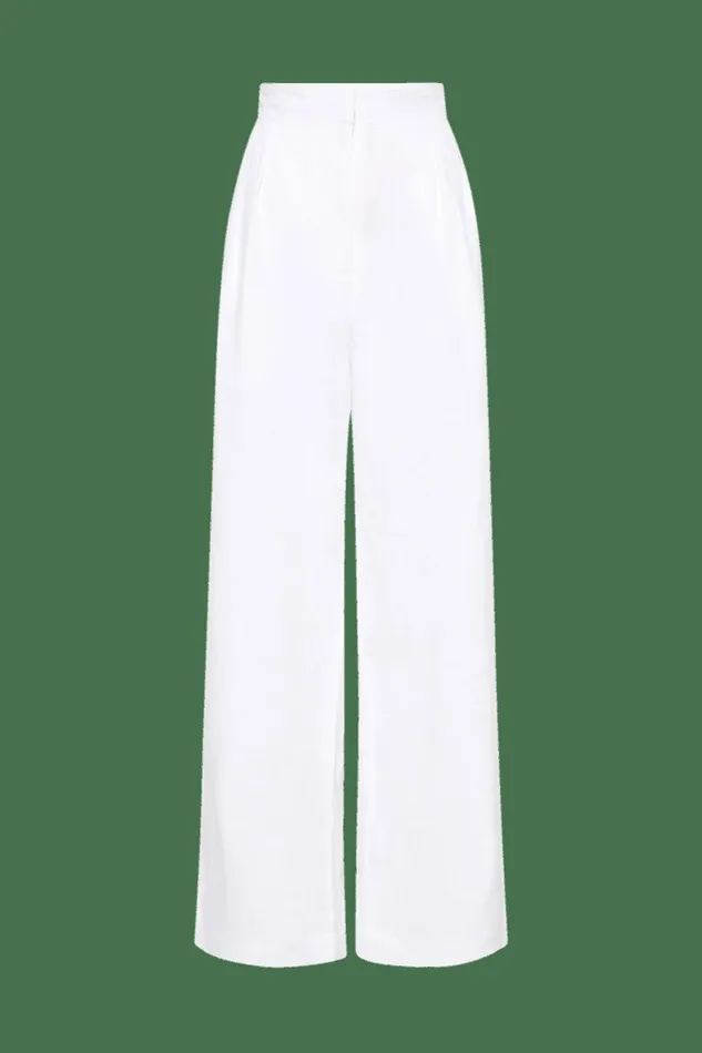 Women Faithfull The Brand Pants Duomo Pant White 8211 Faithfull The Brand