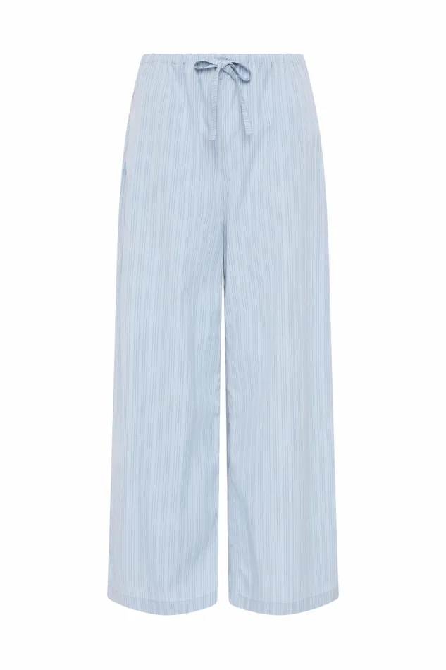 Women Faithfull The Brand Pants Freja Pant Blue Pinstripe