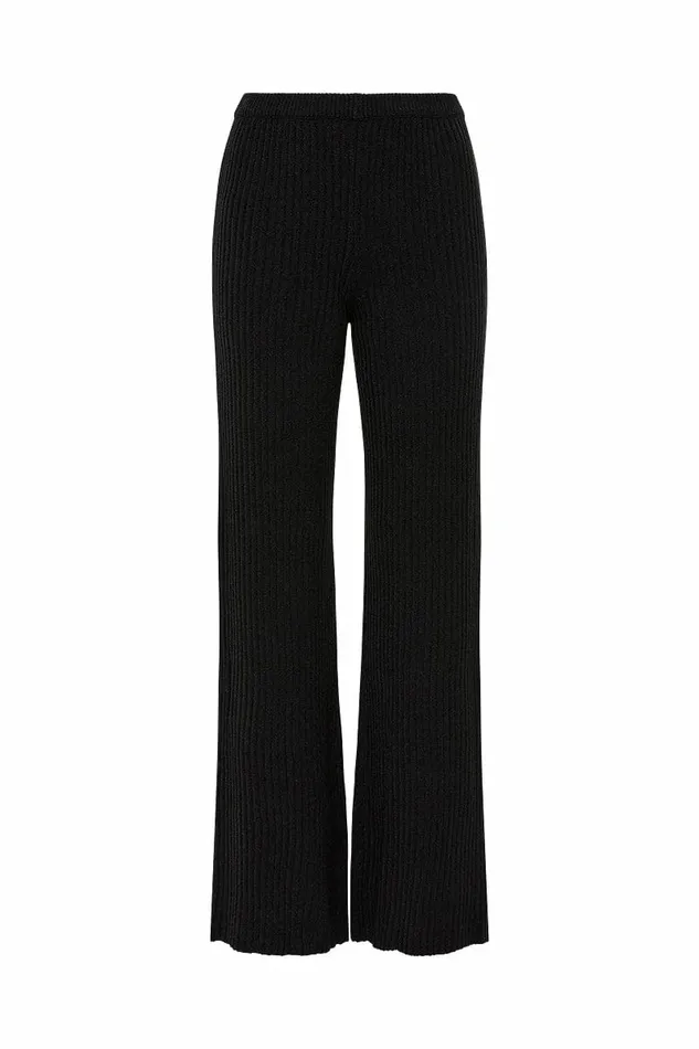 Women Faithfull The Brand Pants Santi Pant Black 8211 Faithfull The Brand
