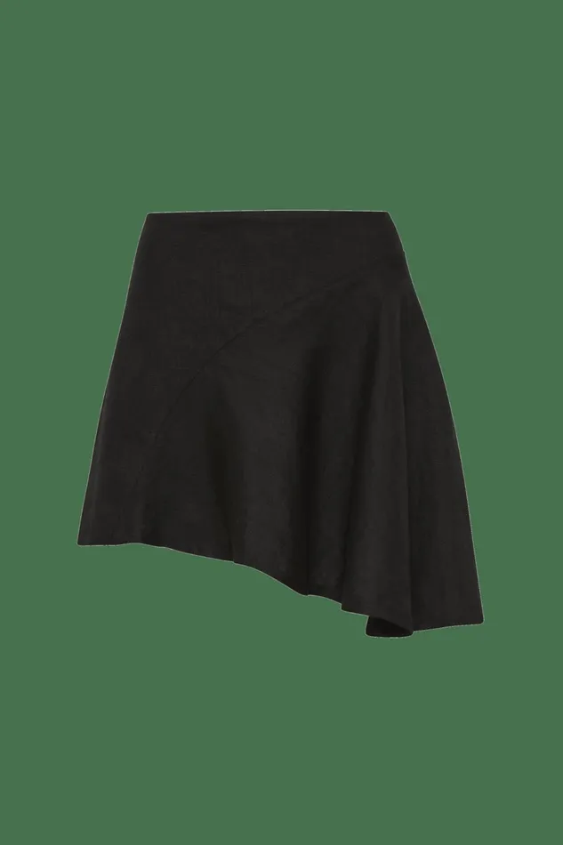 Women Faithfull The Brand Skirts and Shorts Antibes Mini Skirt Black