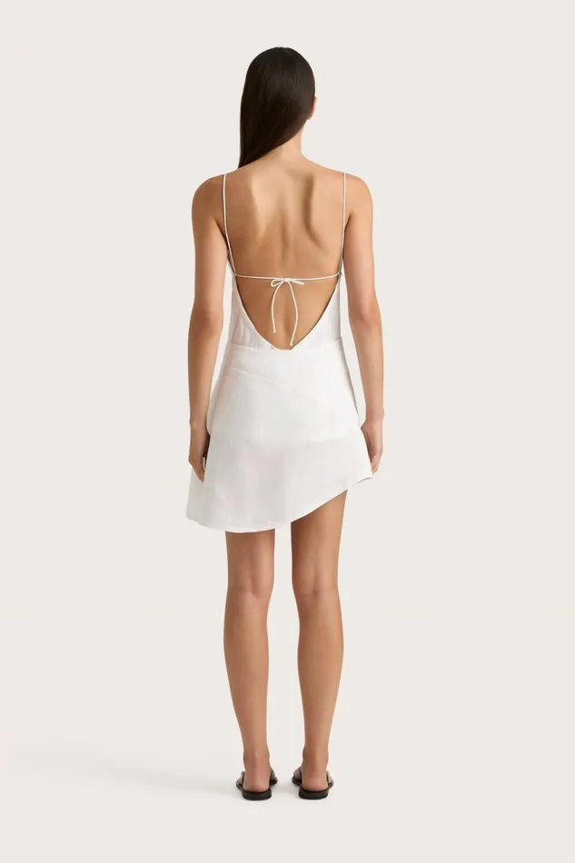 Women Faithfull The Brand Skirts and Shorts Antibes Mini Skirt White