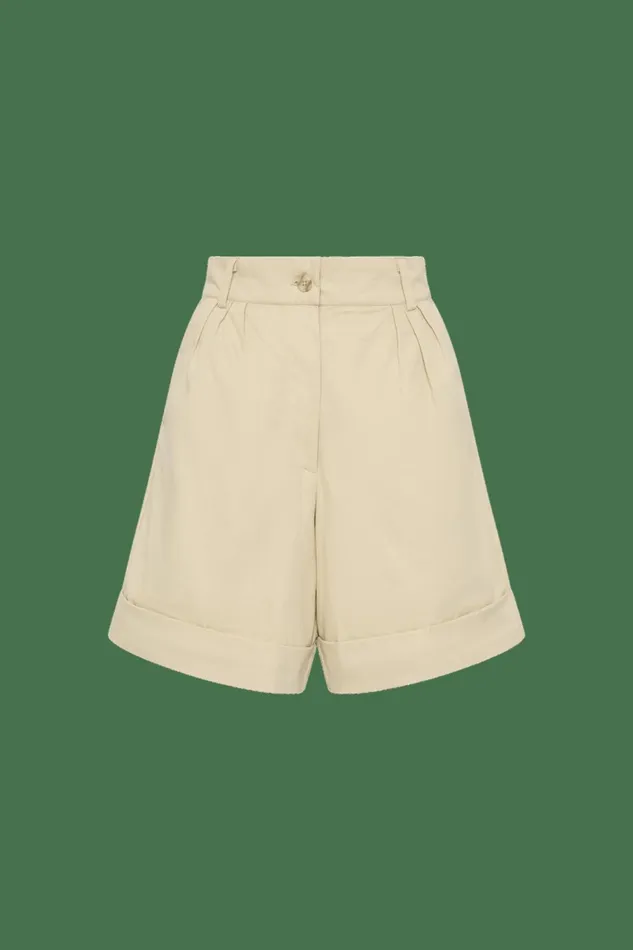 Women Faithfull The Brand Skirts and Shorts Campania Short Bleached Sand 8211 Faithfull The Brand