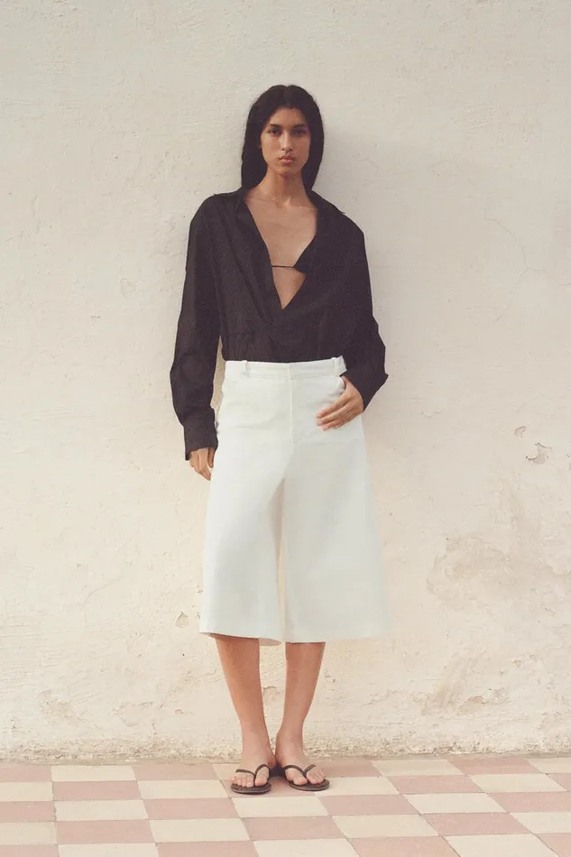 Women Faithfull The Brand Skirts and Shorts Cassis Short White