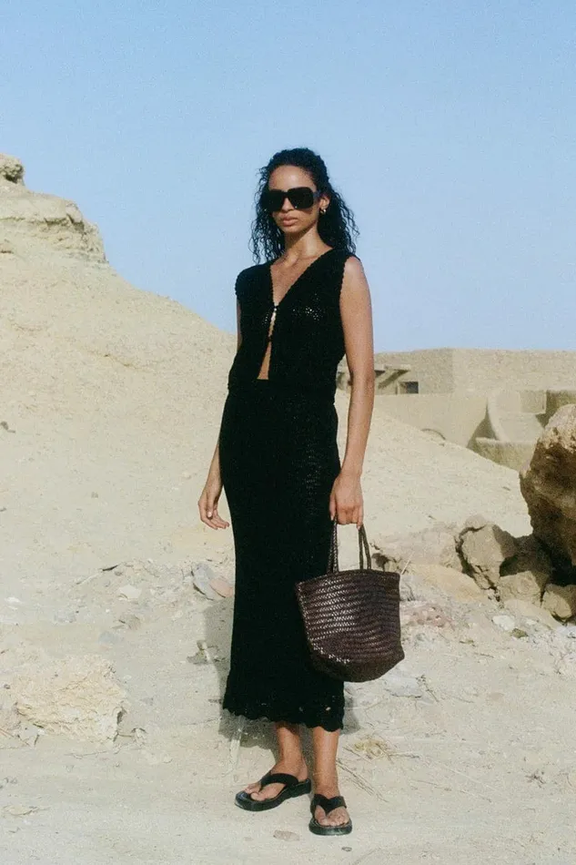 Women Faithfull The Brand Skirts and Shorts Lula Handmade Crochet Skirt Black 8211 Faithfull The Brand Women Faithfull The Brand Skirts and Shorts Lula Handmade Crochet Skirt Black 8211 Faithfull The Brand