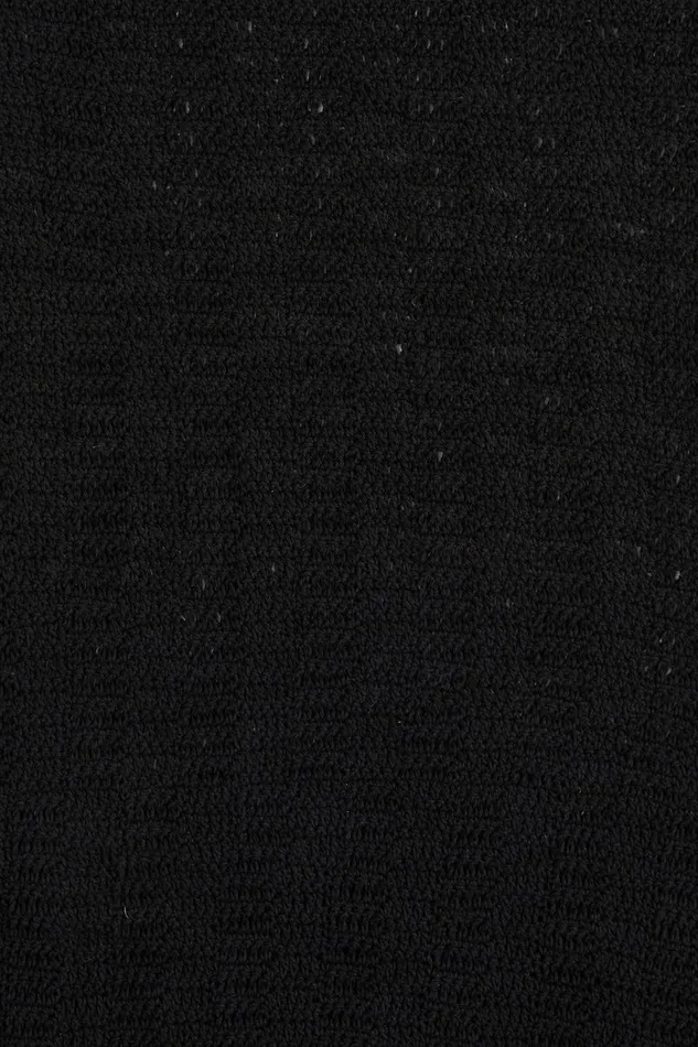 Women Faithfull The Brand Skirts and Shorts Lula Handmade Crochet Skirt Black 8211 Faithfull The Brand