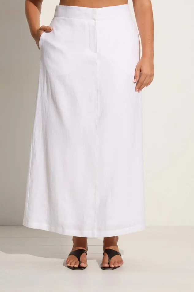 Women Faithfull The Brand Skirts and Shorts Nelli Skirt White 8211 Faithfull The Brand