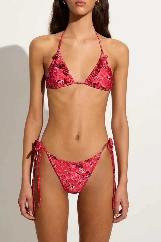 Women Faithfull The Brand Swim Carmen Bikini Top El Limon Floral Pink 8211 Faithfull The Brand Women Faithfull The Brand Swim Carmen Bikini Top El Limon Floral Pink 8211 Faithfull The Brand