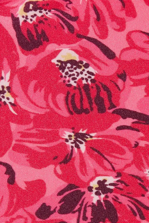 Women Faithfull The Brand Swim Carmen Bikini Top El Limon Floral Pink 8211 Faithfull The Brand