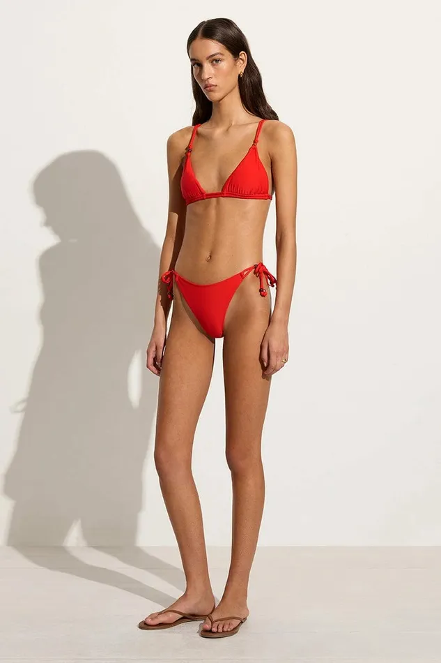 Women Faithfull The Brand Swim Dua Bikini Bottoms Salsa 8211 Faithfull The Brand