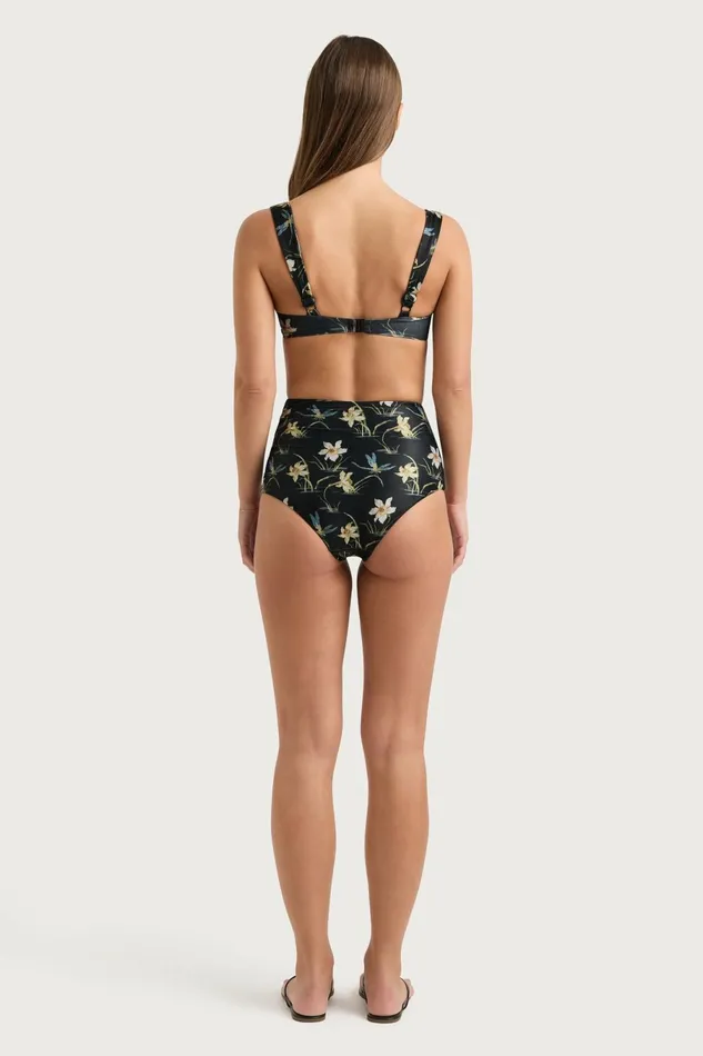 Women Faithfull The Brand Swim Emily Bikini Top Daffodil Print