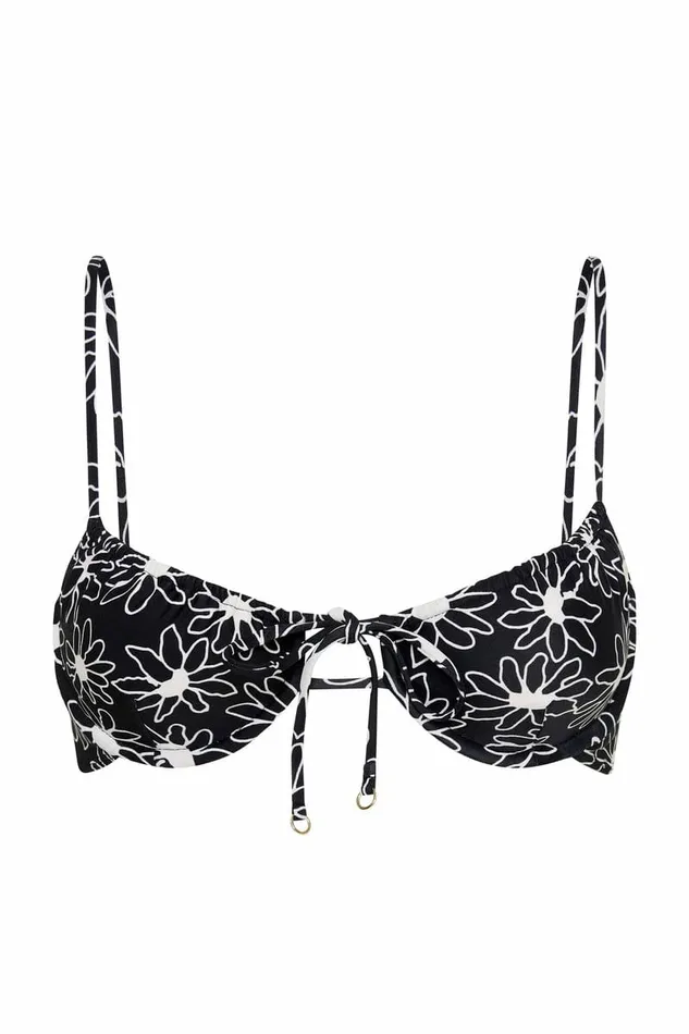 Women Faithfull The Brand Swim Monti Bikini Top La Isla Floral 8211 Faithfull The Brand