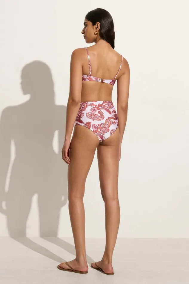 Women Faithfull The Brand Swim Stefania Bikini Top Alessia Paisley 8211 Faithfull The Brand