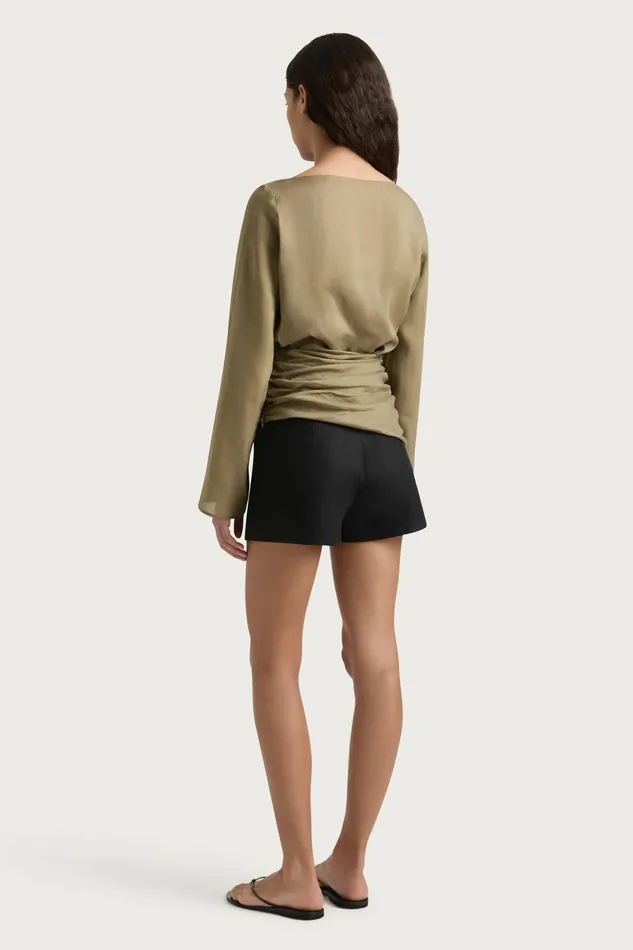 Women Faithfull The Brand Tops Adelia Top Khaki