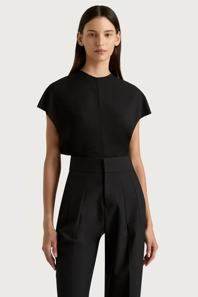 Women Faithfull The Brand Tops Brita Top Black