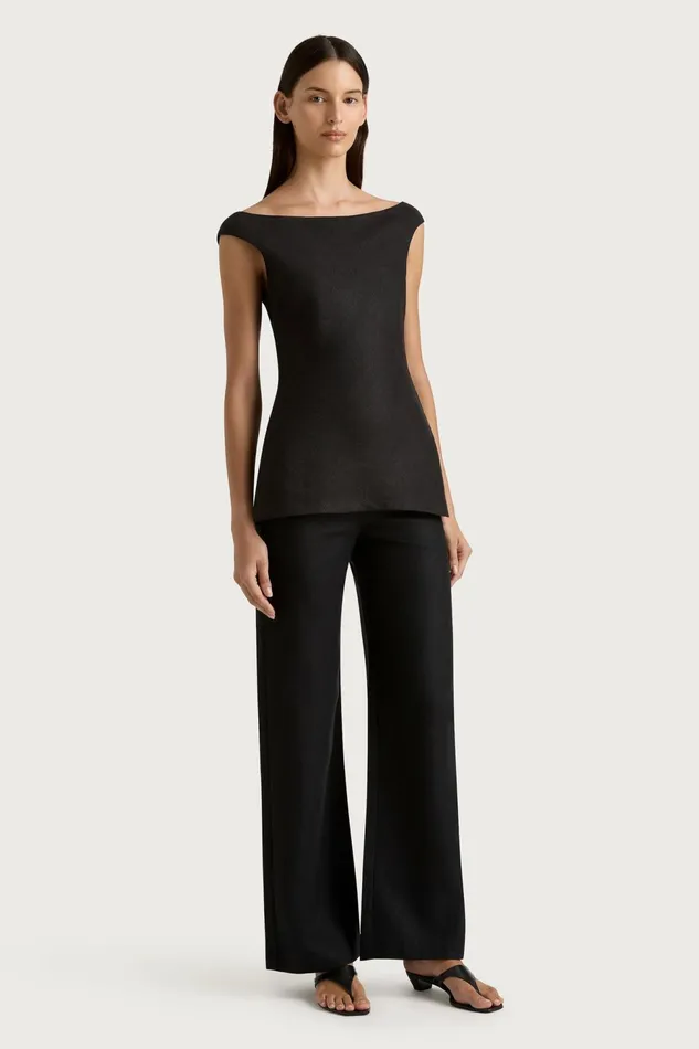 Women Faithfull The Brand Tops Ilride Top Black