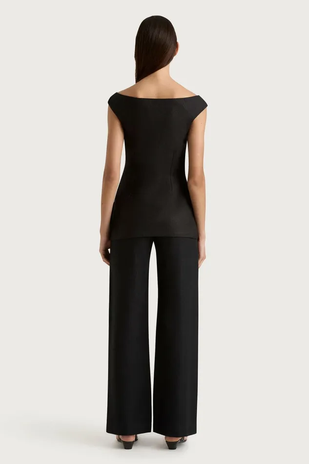 Women Faithfull The Brand Tops Ilride Top Black