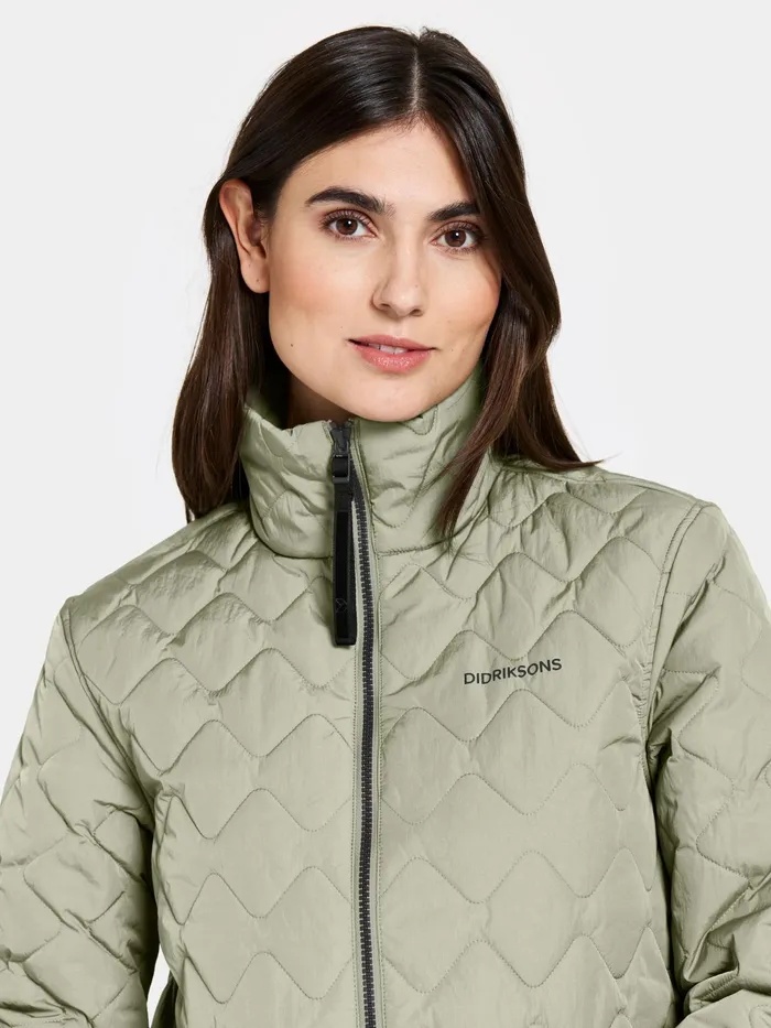 Women Gabbi Parka Wilted Leaf Didriksons Spring Jackets