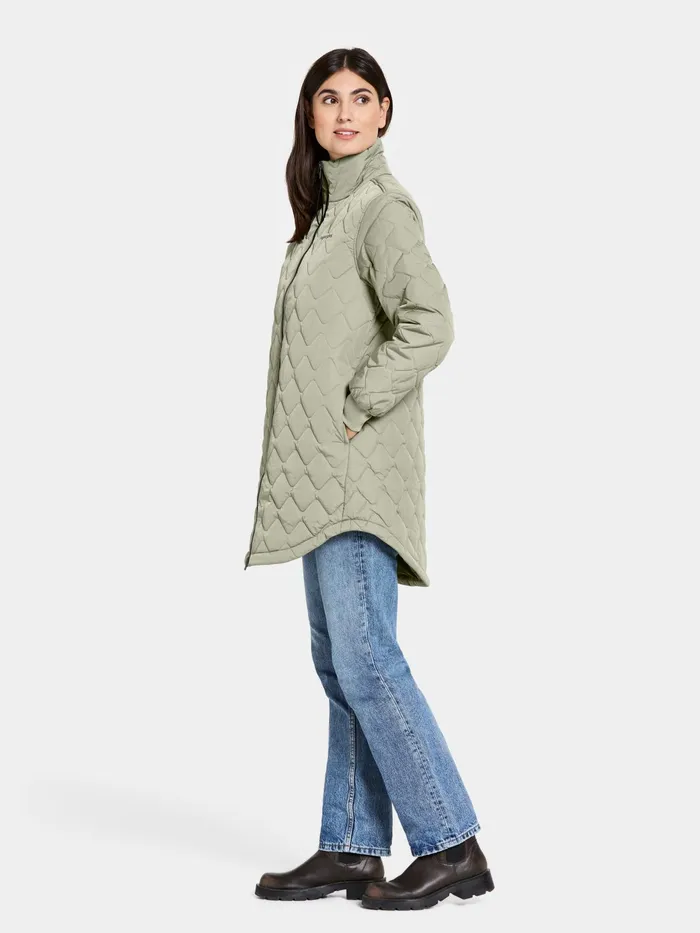 Women Gabbi Parka Wilted Leaf Didriksons Spring Jackets