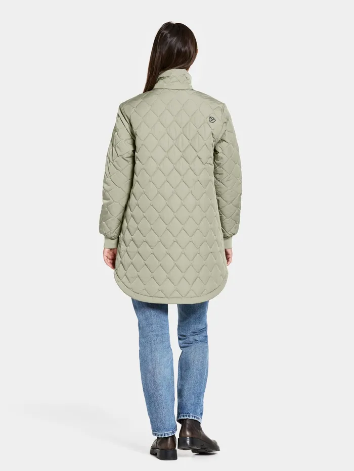 Women Gabbi Parka Wilted Leaf Didriksons Spring Jackets