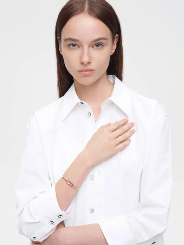 Women Gabine Cuff Bangle 8211 Rose Gold CHARLES and KEITH Bracelets Women Gabine Cuff Bangle 8211 Rose Gold CHARLES and KEITH Bracelets