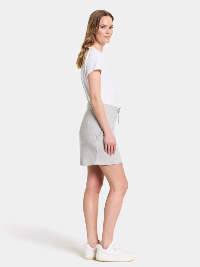 Women Hll Skirt Aluminum Melange Didriksons Skirts