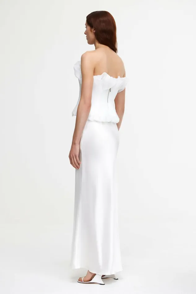 Women HALEWOOD MAXI SKIRT Ivory Acler Bridal Sets
