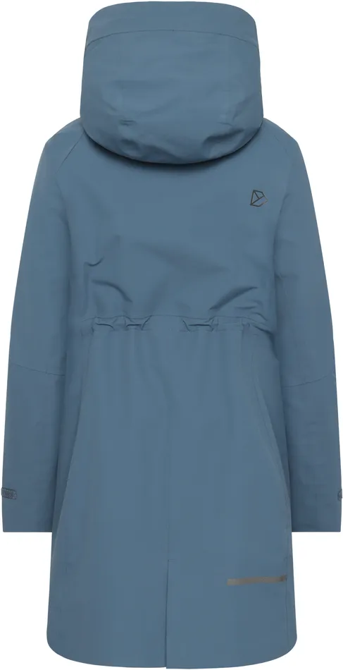 Women Ilma Parka True Blue Didriksons Spring Jackets