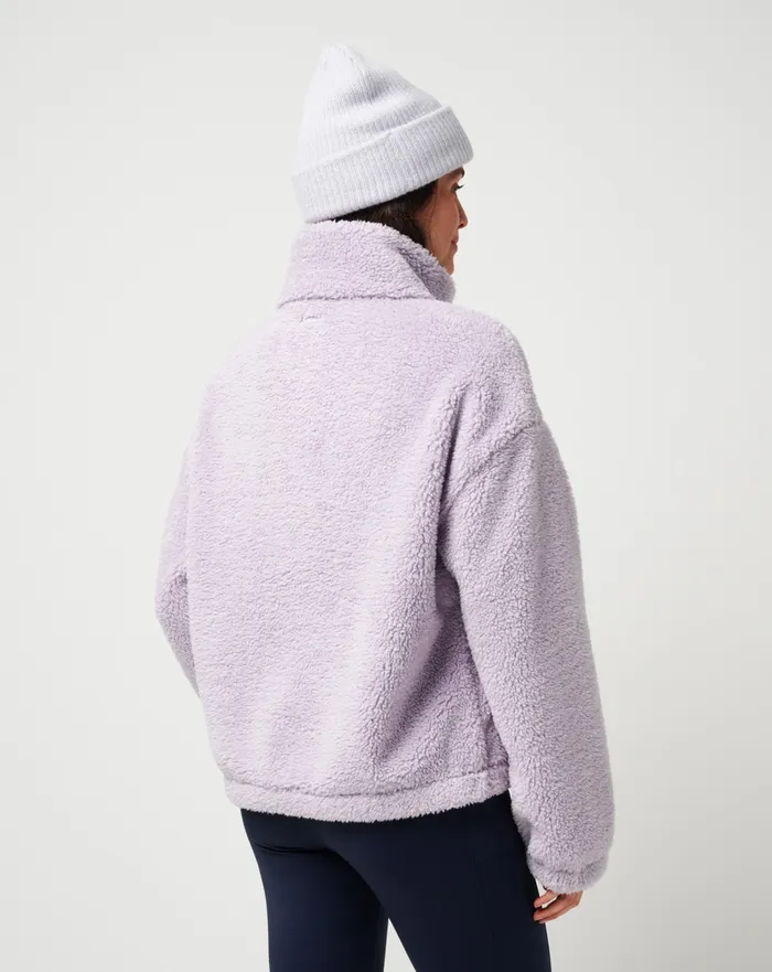 Women Jackets TravisMathew SWEET HEAT FULL ZIP Iris
