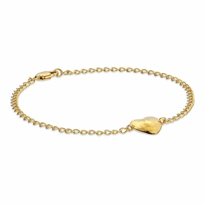 Women Jane Knig Gold Bracelets Bruised Heart Bracelet