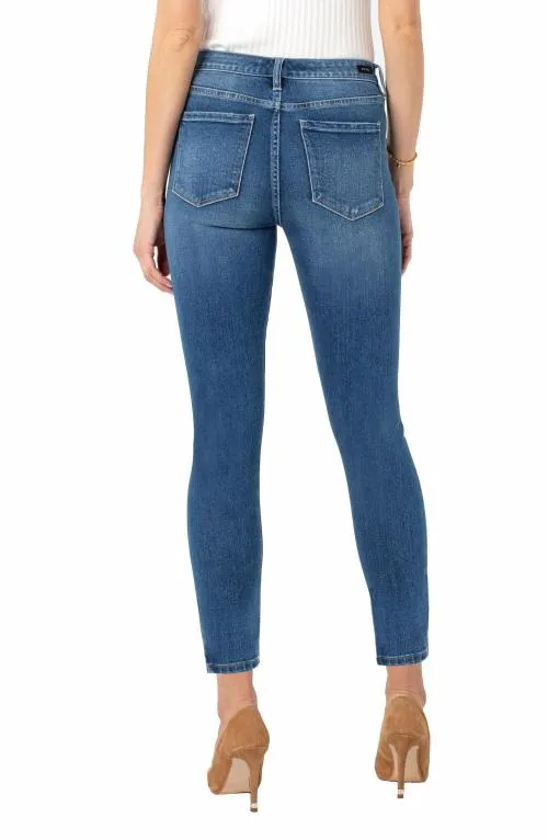 Women Jeans Liverpool Los Angeles Abby Ankle Skinny Redwood Grove