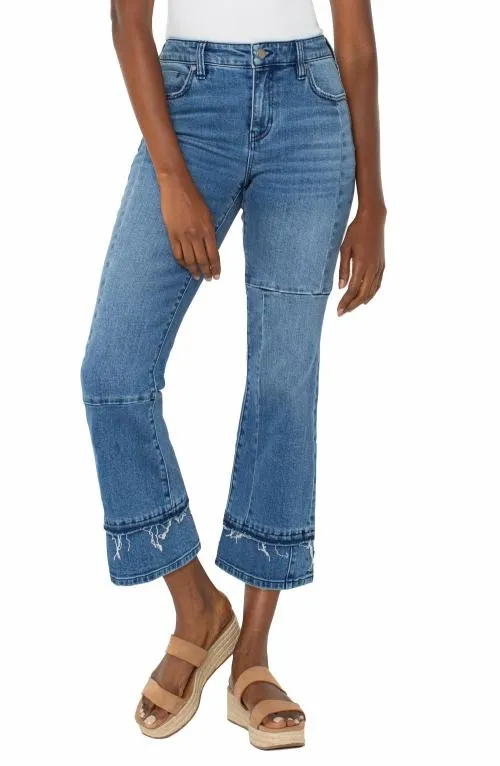 Women Jeans Liverpool Los Angeles Hannah Crop Flare Tremont