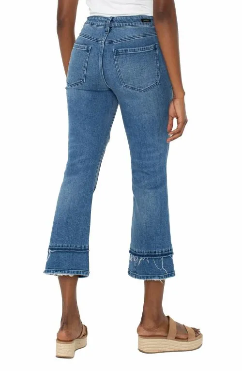 Women Jeans Liverpool Los Angeles Hannah Crop Flare Tremont