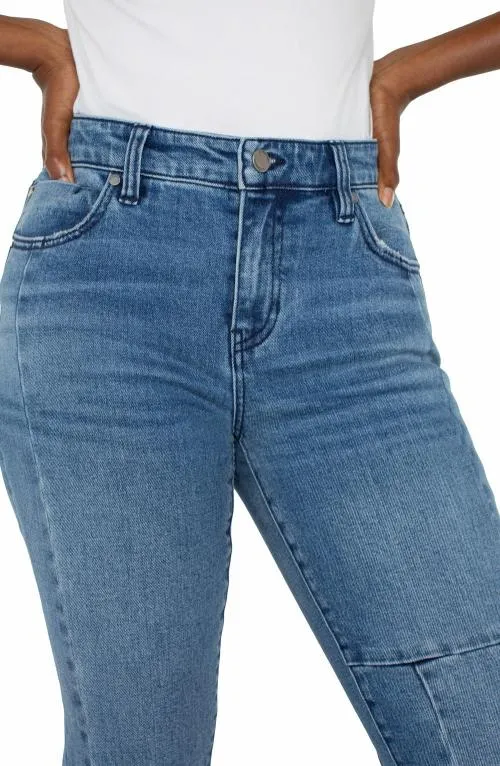 Women Jeans Liverpool Los Angeles Hannah Crop Flare Tremont