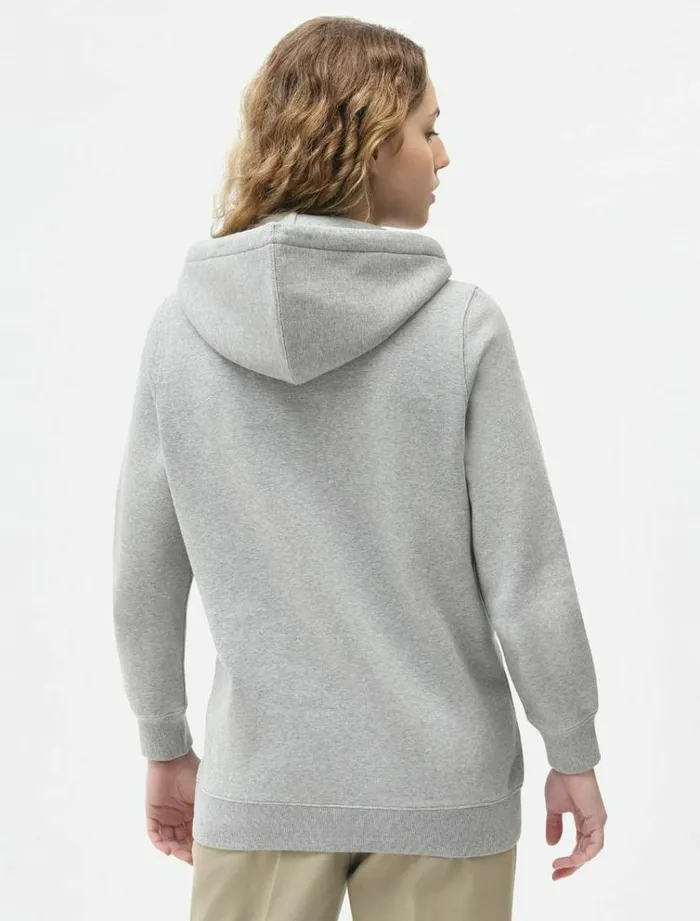 Women Jumpers and Sweatshirts Dickies Oakport Hoodie Grey Melange