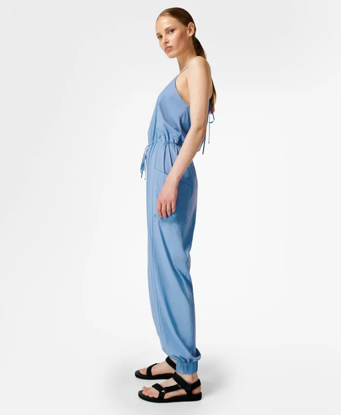 Women Karma Jumpsuit Regatta Blue Sweaty Betty Dresses and Jumpsuits