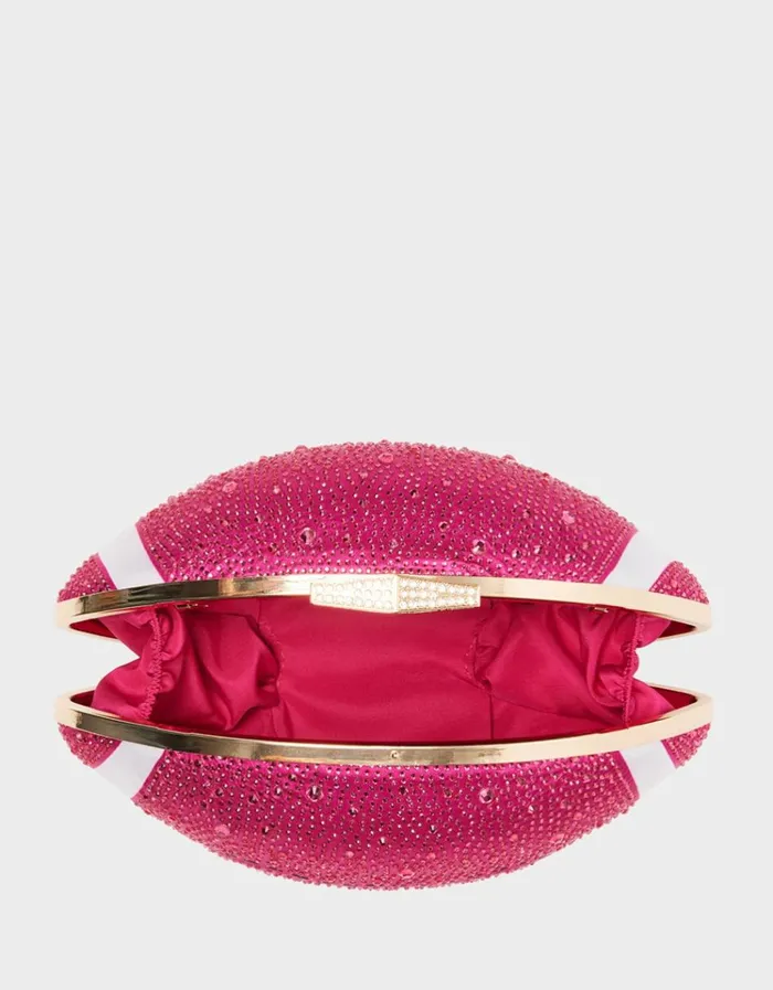 Women KITSCH END ZONE CLUTCH PINK Betsey Johnson Women KITSCH END ZONE CLUTCH PINK Betsey Johnson
